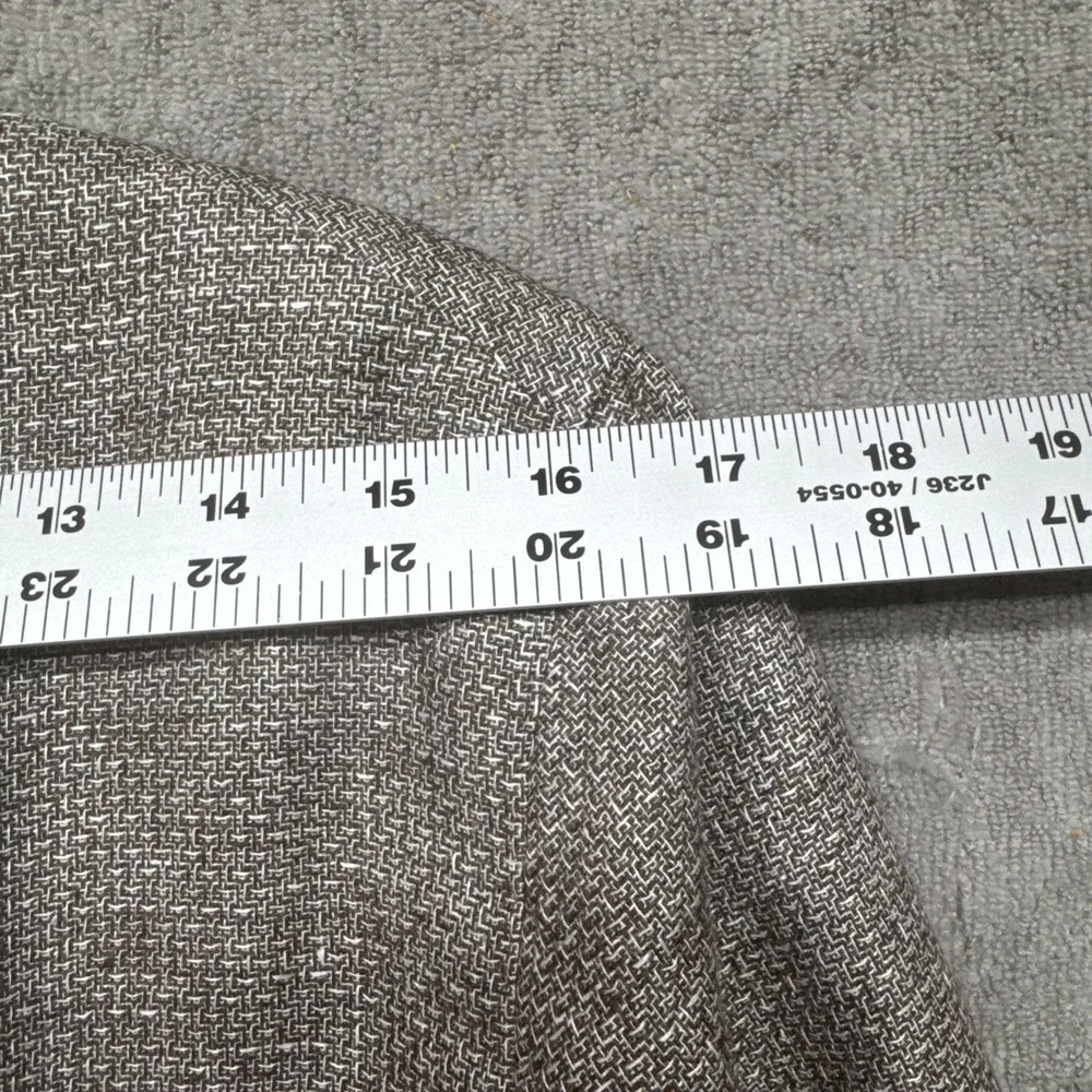 Manuel Ritz Linen Blend Blazer Mens 32R‎ Gray Unstructured Sport Coat Made Italy